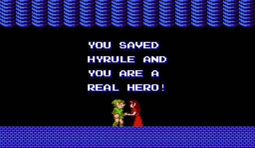 Zelda 2 Ending